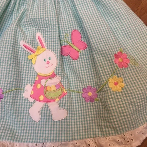 Girls Toddler Easter dress - Picture 3 of 4